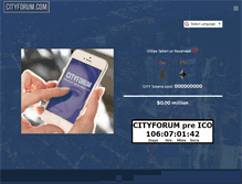 Tablet Screenshot of cityforums.com